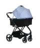 Коляска детская 2в1 BabyZz В102, голубая